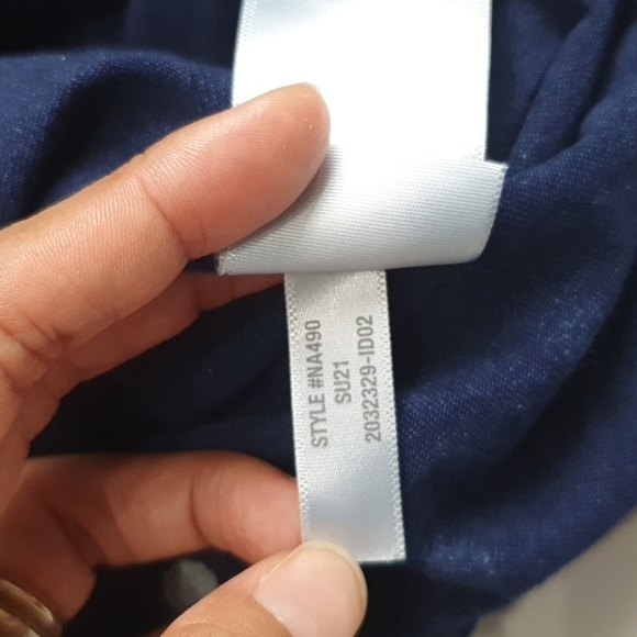 NWT Madewell Softfade Indigo Dots Tee - Picture 8 of 9